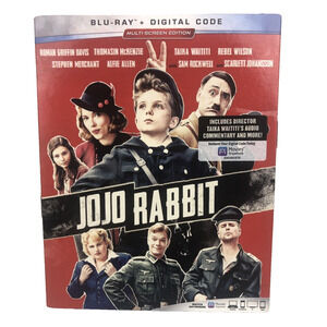 Jojo Rabbit Blu-ray Movie War Nazi Drama Comedy + Digital Code 20th Century Fox‎